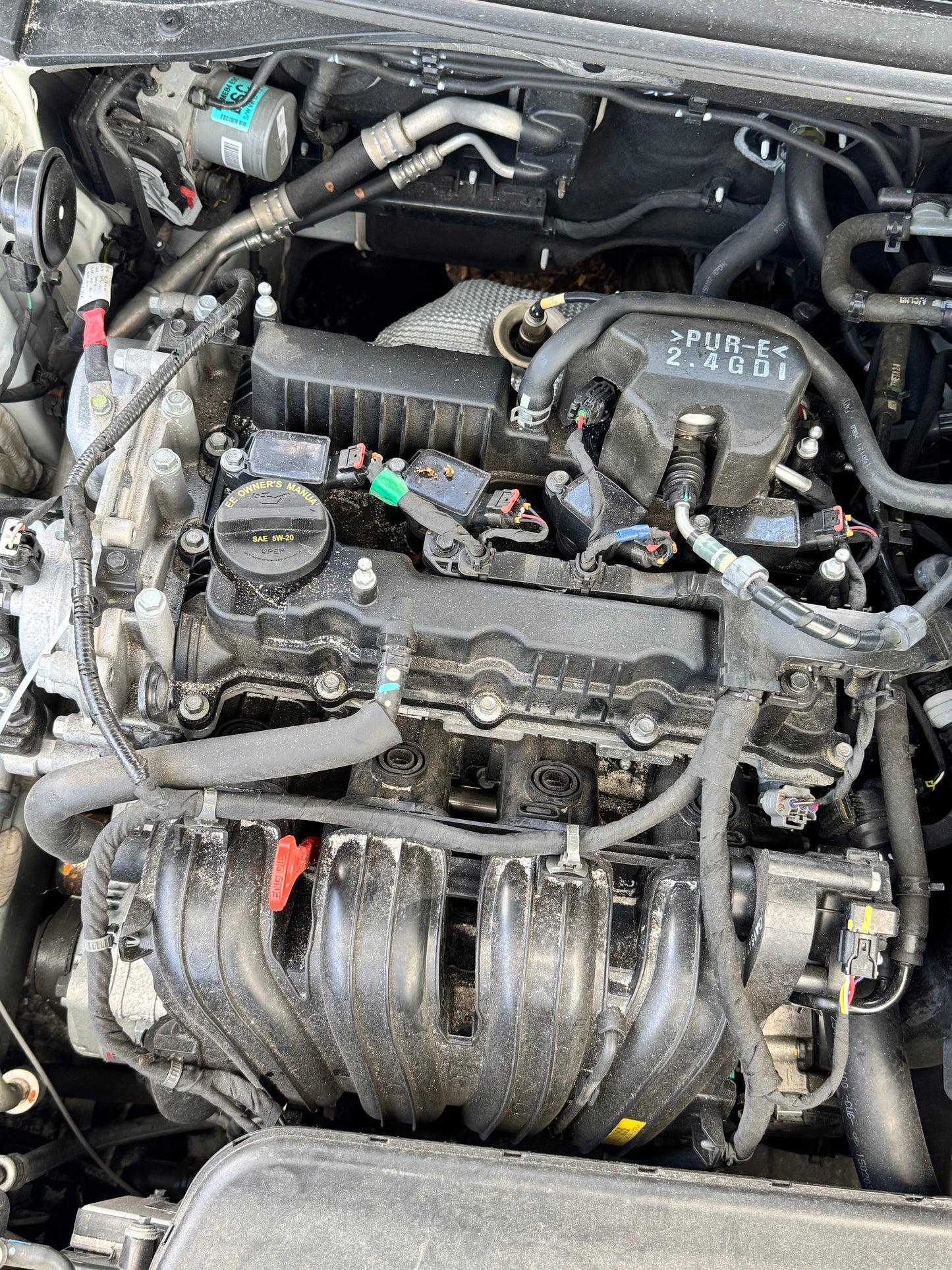 2017-2020 Hyundai Santa Fe 2.4L Used OEM Engine Assembly. 66k
