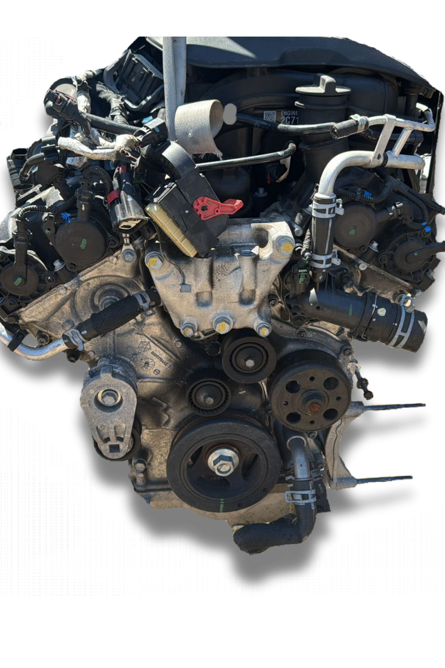 2021 Chrysler Pacifica 3.6L Fwd Engine Assembly